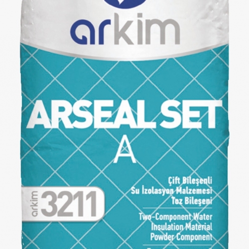 ARSEAL SET A Çift Bileşenli Su Izolasyon Malzemesi Toz Bileşeni